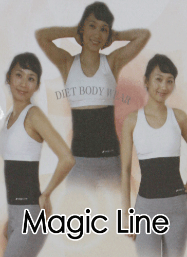 Magic Line(매직라인)다이어트 웨어(5부바지+복대